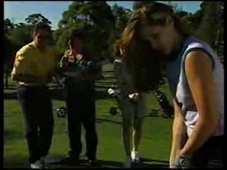 Karl Kennedy, Lee Bannock, Shyla, Sarah Beaumont in Neighbours Episode 