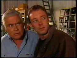 Lou Carpenter, Ben Atkins in Neighbours Episode 3076