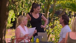 Lauren Turner, Paige Smith, Brad Willis in Neighbours Episode 7314