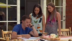 Josh Willis, Imogen Willis, Piper Willis in Neighbours Episode 7316