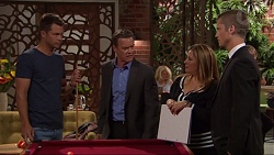 Mark Brennan, Paul Robinson, Terese Willis, Daniel Robinson in Neighbours Episode 7317