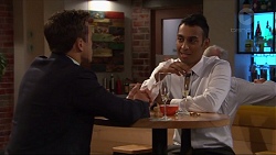 Aaron Brennan, Tom Quill in Neighbours Episode 