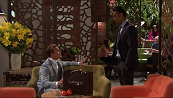 Aaron Brennan, Tom Quill in Neighbours Episode 7318