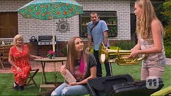 Sheila Canning, Toadie Rebecchi, Piper Willis, Xanthe Canning in Neighbours Episode 