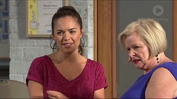 Paige Novak, Sheila Canning in Neighbours Episode 