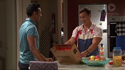 Tom Quill, Aaron Brennan in Neighbours Episode 7324