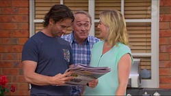 Brad Willis, Doug Willis, Lauren Turner in Neighbours Episode 