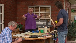 Doug Willis, Toadie Rebecchi, Brad Willis in Neighbours Episode 7325