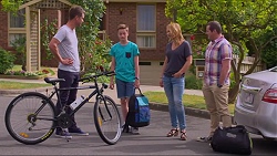 Mark Brennan, Charlie Hoyland, Steph Scully, Toadie Rebecchi in Neighbours Episode 