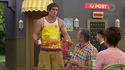 Kyle Canning, Karl Kennedy, Susan Kennedy in Neighbours Episode 