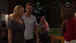 Steph Scully, Mark Brennan, Paige Novak in Neighbours Episode 