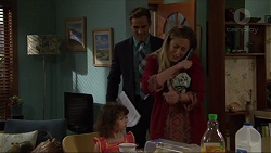 Aaron Brennan, Sonya Rebecchi, Nell Rebecchi in Neighbours Episode 