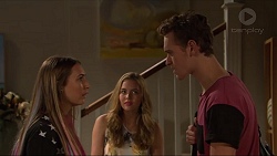 Piper Willis, Xanthe Canning, Brodie Chaswick in Neighbours Episode 