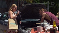 Xanthe Canning, Tyler Brennan in Neighbours Episode 