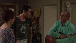 Susan Kennedy, Ben Kirk, Karl Kennedy in Neighbours Episode 7334