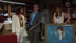 Julie Quill, Paul Robinson, Nina Williams, Nell Mangel in Neighbours Episode 7335