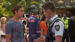 Tyler Brennan, Mark Brennan in Neighbours Episode 