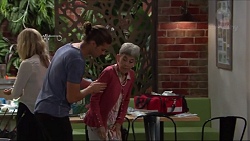 Tyler Brennan, Hilary Robinson in Neighbours Episode 