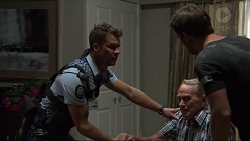 Mark Brennan, Doug Willis, Ned Willis in Neighbours Episode 7338