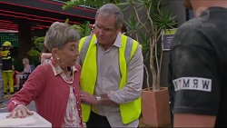 Hilary Robinson, Karl Kennedy, Ned Willis in Neighbours Episode 7338