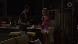 Ben Kirk, Xanthe Canning in Neighbours Episode 