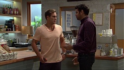 Aaron Brennan, Nate Kinski in Neighbours Episode 