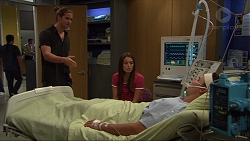 Tyler Brennan, Paige Smith, Jack Callahan in Neighbours Episode 7343