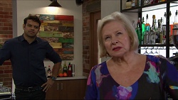 Nate Kinski, Sheila Canning in Neighbours Episode 