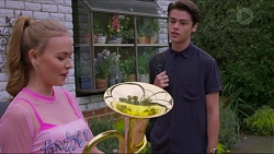 Xanthe Canning, Ben Kirk in Neighbours Episode 