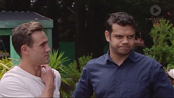 Aaron Brennan, Nate Kinski in Neighbours Episode 7345