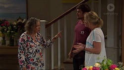 Pam Willis, Ned Willis, Lauren Turner in Neighbours Episode 
