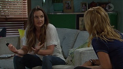 Amy Williams, Steph Scully in Neighbours Episode 