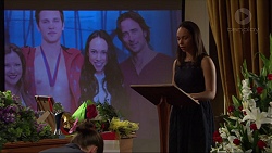 Terese Willis, Josh Willis, Imogen Willis, Brad Willis in Neighbours Episode 7346