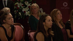 Paige Novak, Lauren Turner, Imogen Willis, Terese Willis in Neighbours Episode 