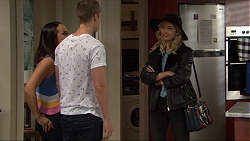 Imogen Willis, Daniel Robinson, Madison Robinson in Neighbours Episode 