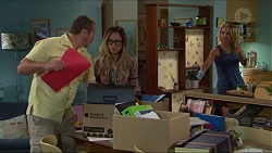 Toadie Rebecchi, Sonya Rebecchi, Steph Scully in Neighbours Episode 
