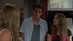 Xanthe Canning, Ben Kirk, Piper Willis in Neighbours Episode 7351