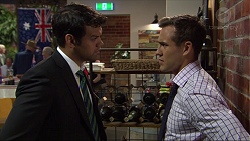 Nate Kinski, Aaron Brennan in Neighbours Episode 7351