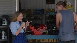 Piper Willis, Tyler Brennan in Neighbours Episode 