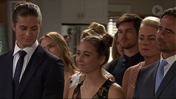 Tyler Brennan, Xanthe Canning, Piper Willis, Ned Willis, Lauren Turner, Brad Willis in Neighbours Episode 7352