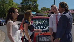 Imogen Willis, Terese Willis, Daniel Robinson, Brad Willis in Neighbours Episode 