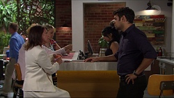 Julie Quill, Nate Kinski in Neighbours Episode 