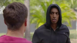 Aaron Brennan, Tom Quill in Neighbours Episode 7355