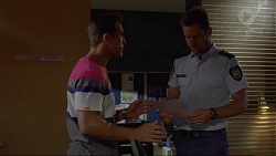 Aaron Brennan, Mark Brennan in Neighbours Episode 