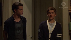 Ben Kirk, Angus Beaumont-Hannay in Neighbours Episode 7356