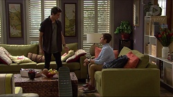 Ben Kirk, Angus Beaumont-Hannay in Neighbours Episode 7357