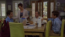 Ben Kirk, Susan Kennedy, Karl Kennedy, Angus Beaumont-Hannay in Neighbours Episode 