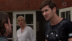 Brad Willis, Lauren Turner, Ned Willis in Neighbours Episode 