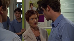 Andrea Powell, Susan Kennedy, Ben Kirk in Neighbours Episode 7363