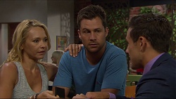 Steph Scully, Mark Brennan, Aaron Brennan in Neighbours Episode 7364